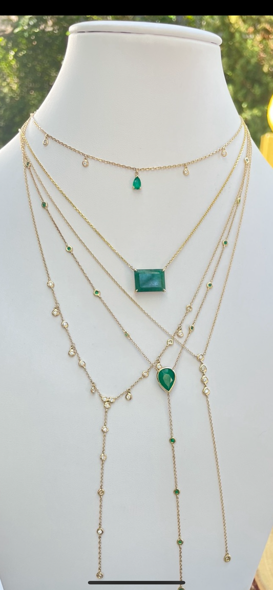 Large Emerald Pendant