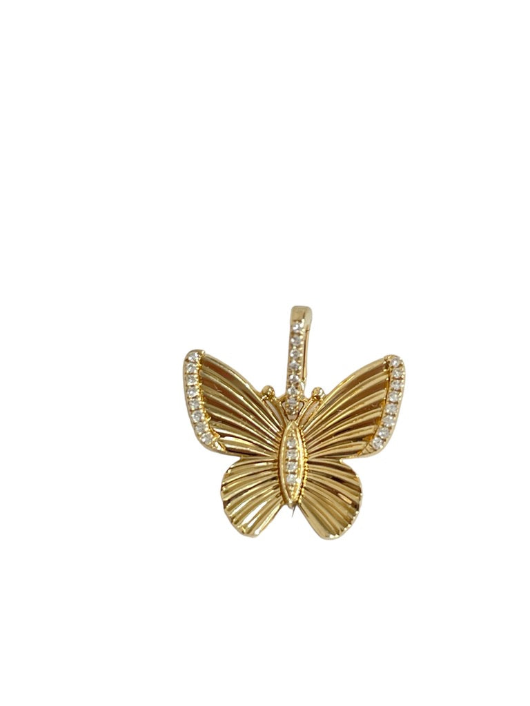 Fluted Diamond Butterfly