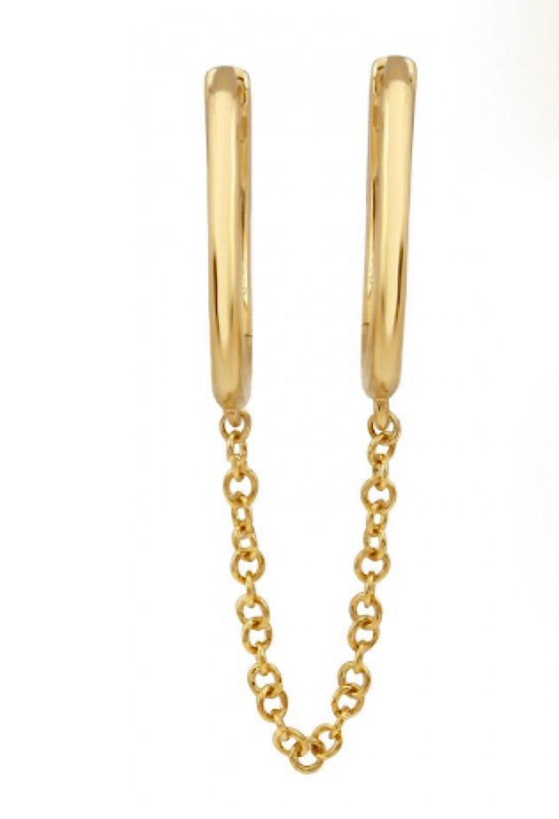 Double Chain Huggie