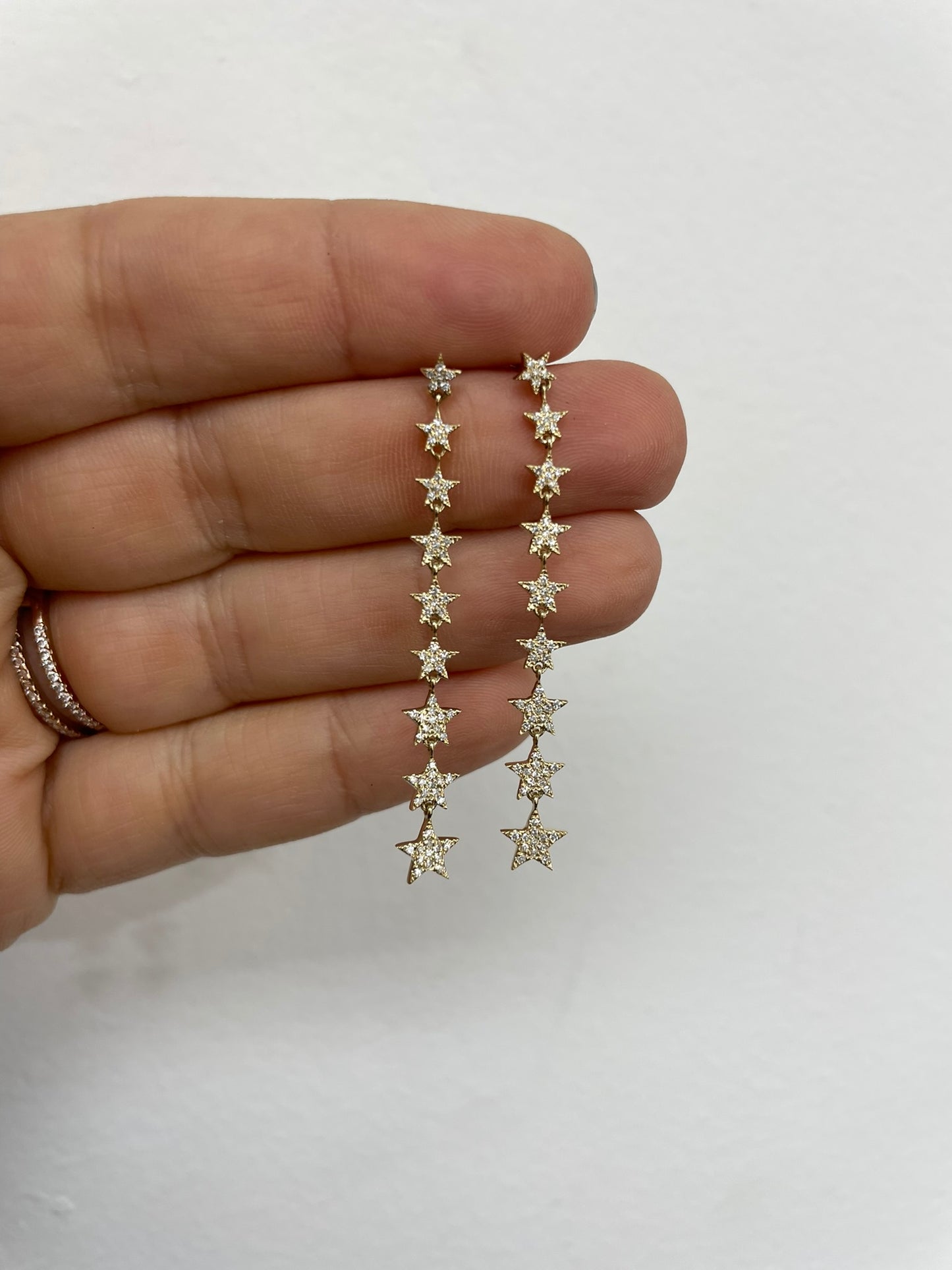 Shooting Star Diamond Earrings
