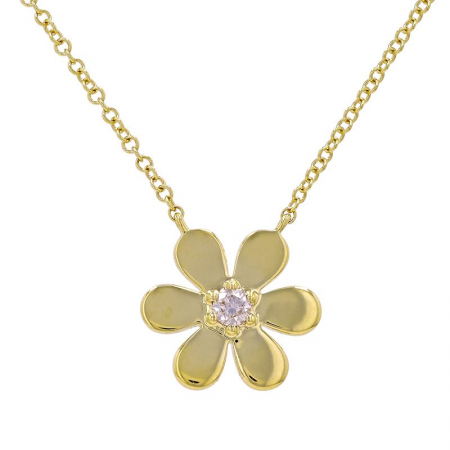 The Diamond Daisy Necklace