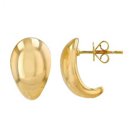 14k Gold Bubble Earrings