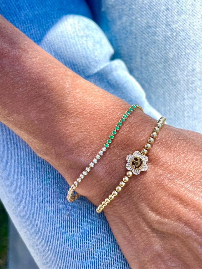 Happy Flower Diamond bracelet