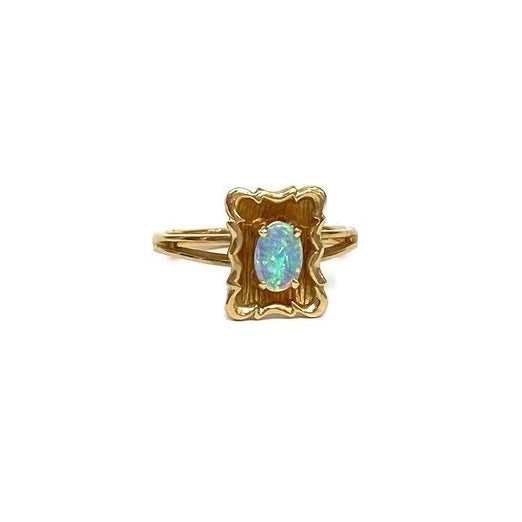 Oval Opal Vintage Ring