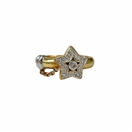 Vintage Diamond Star ring