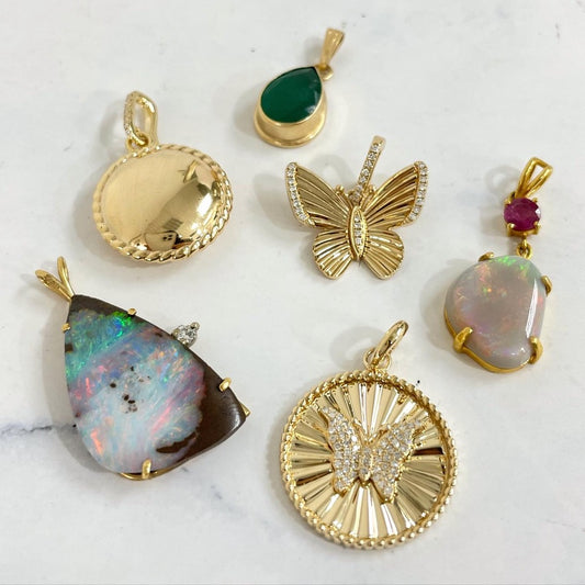 Fluted Diamond Butterfly