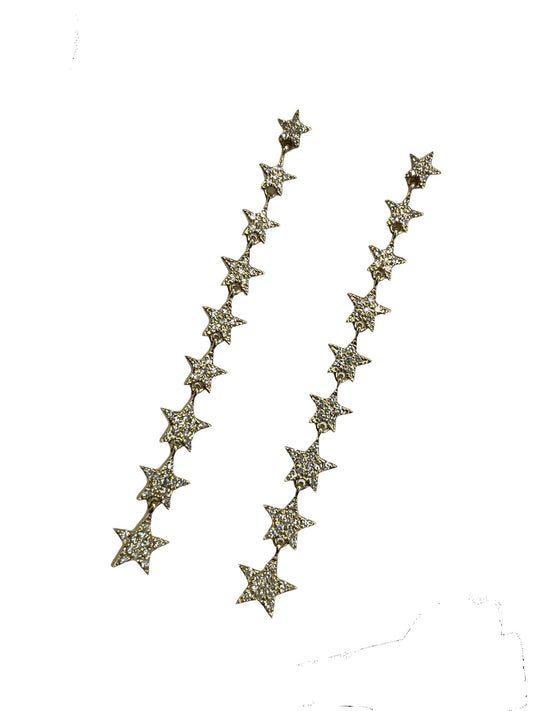 Shooting Star Diamond Earrings