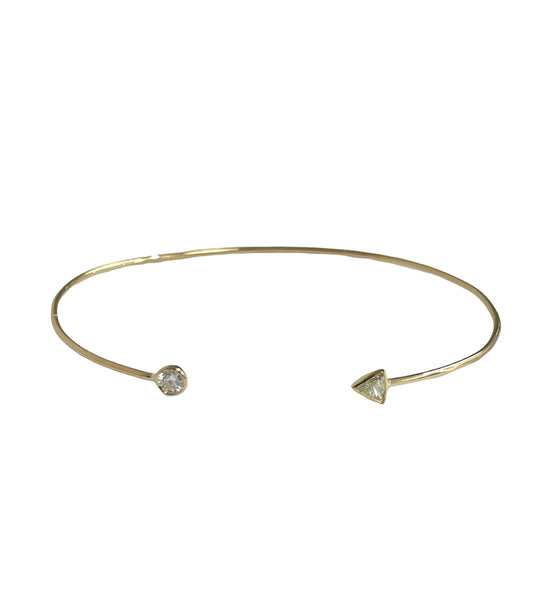 Double Diamond Cuff