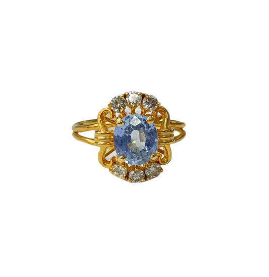 Violet Sapphire Vintage ring