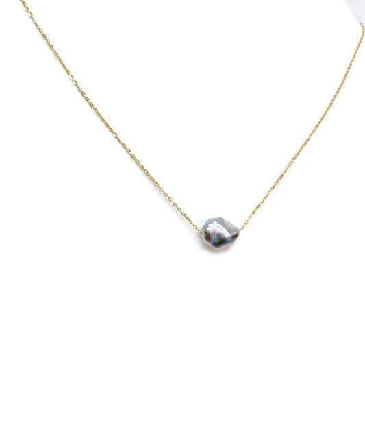 Tahitian KESHI Pearl pendant