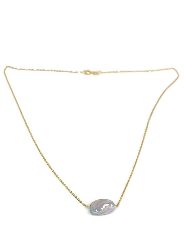 Tahitian KESHI Pearl pendant