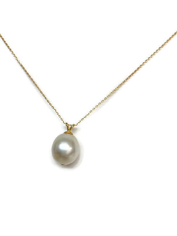 Champagne Oval South Sea Pearl Pendant