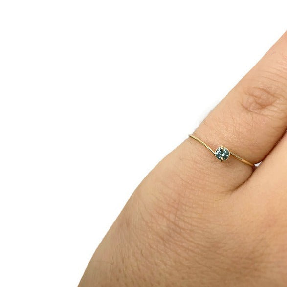 Green Diamond Cache Ring