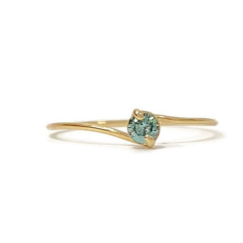 Green Diamond Cache Ring